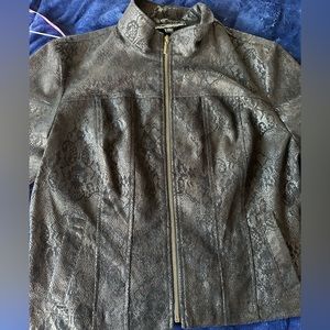 Black Distressed Vintage Jacket